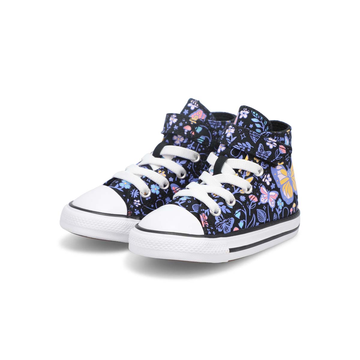 Infants' Chuck Taylor All Star 1v Butterfly Fun Hi Top Sneaker - Black/Multi