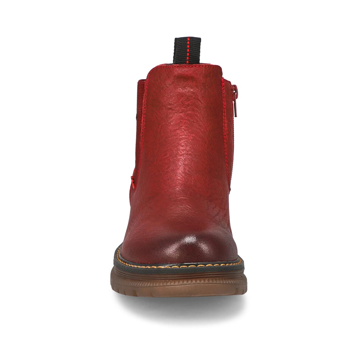 Botte Chelsea imperméable PALOMA 02, rouge, femmes