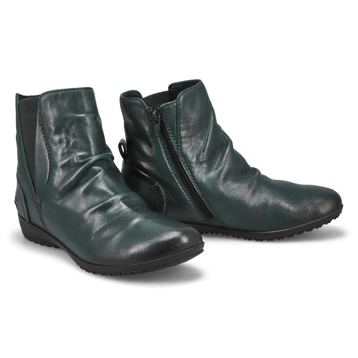 Women's Naly 66 Leather Ankle Boot - Petrol