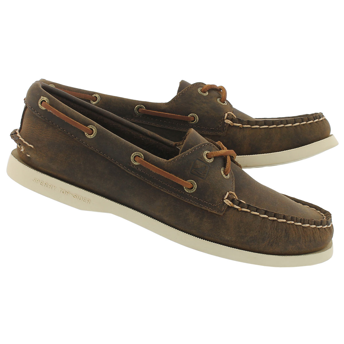 Women's Authentic Original 2-Eye Boat Shoe- Brn