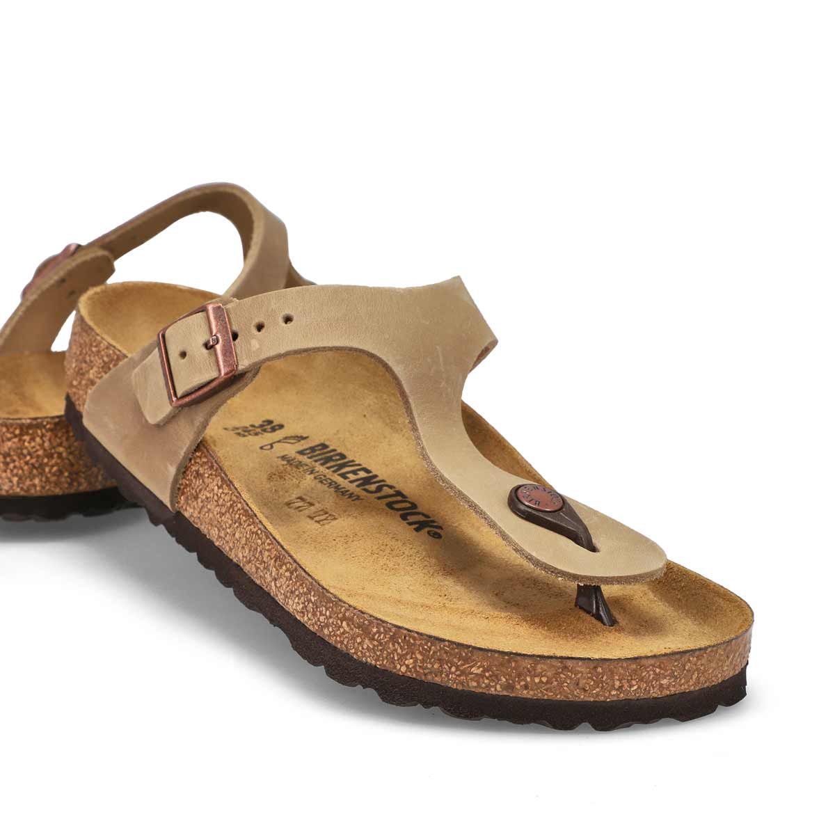Buy BIRKENSTOCK 35 Tobacco Oiled Leather Gizeh - Oiled Leather online in  British Columbia