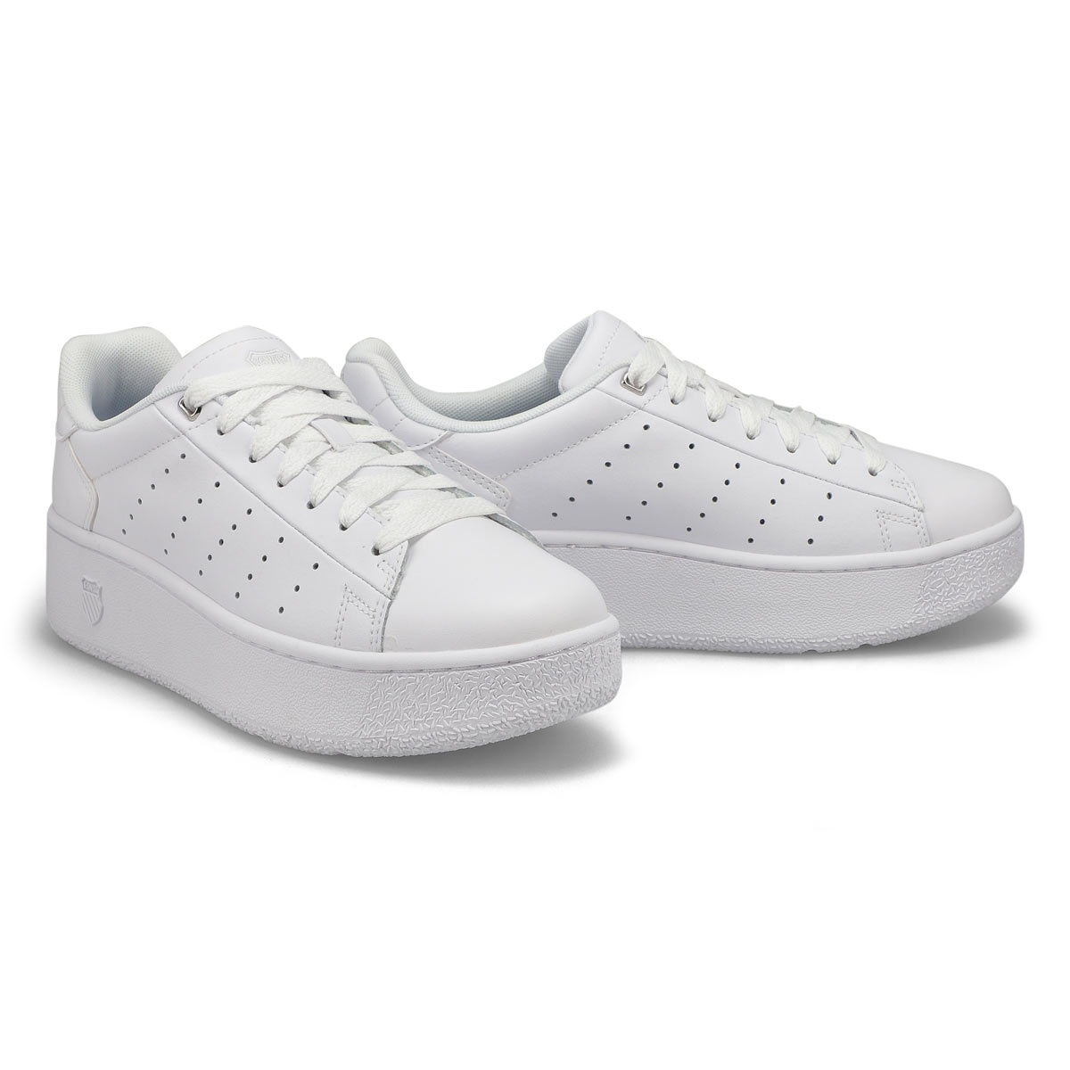 Basket femme plateforme blanche online