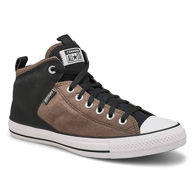 Mns Chuck Taylor All Star High Street Sneaker - Smoke/Black