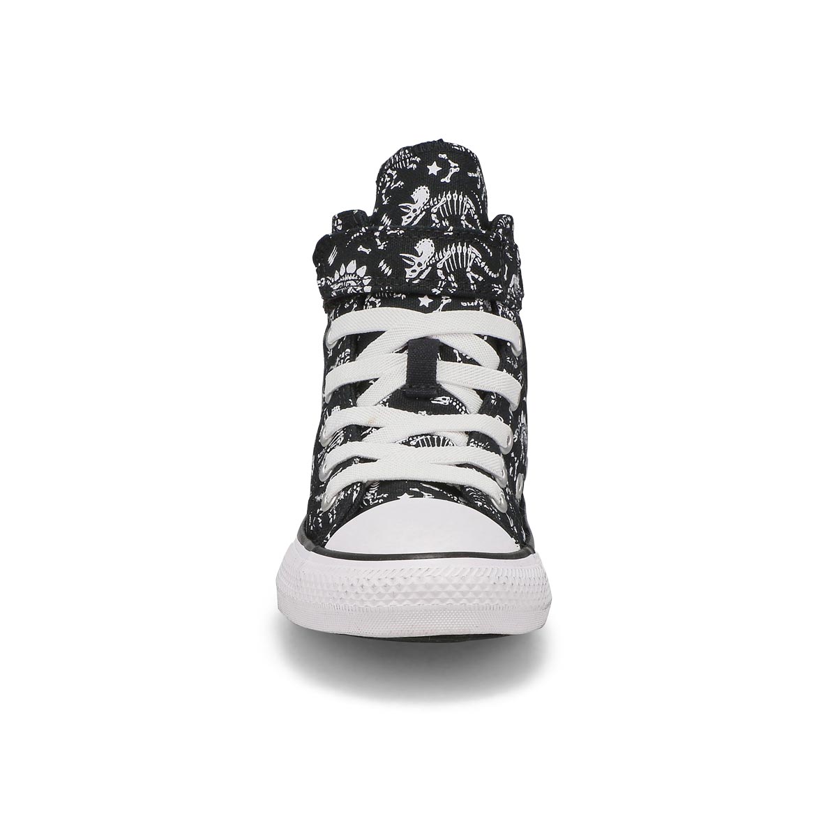 Boys' Chuck Taylor All Star 1V Dinos Hi Top Sneaker - Black/White