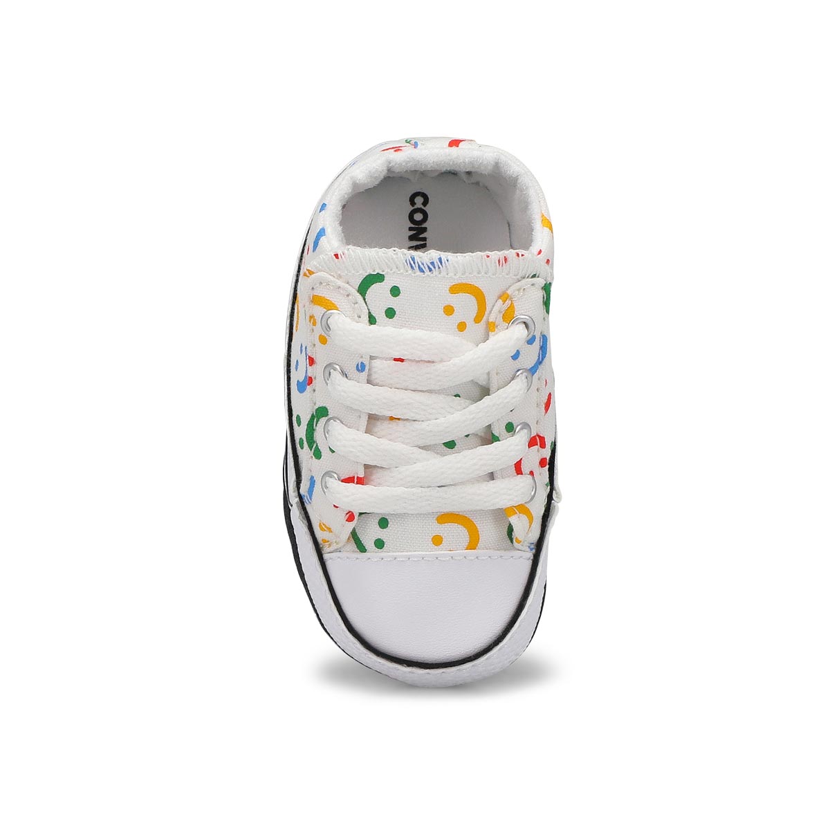 Infants' Chuck Taylor All Star Cribster Polka Doodle Sneaker - White/Fever Dream/White