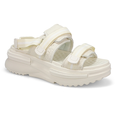 Lds Run Star Utility Platform Sandal - Egret