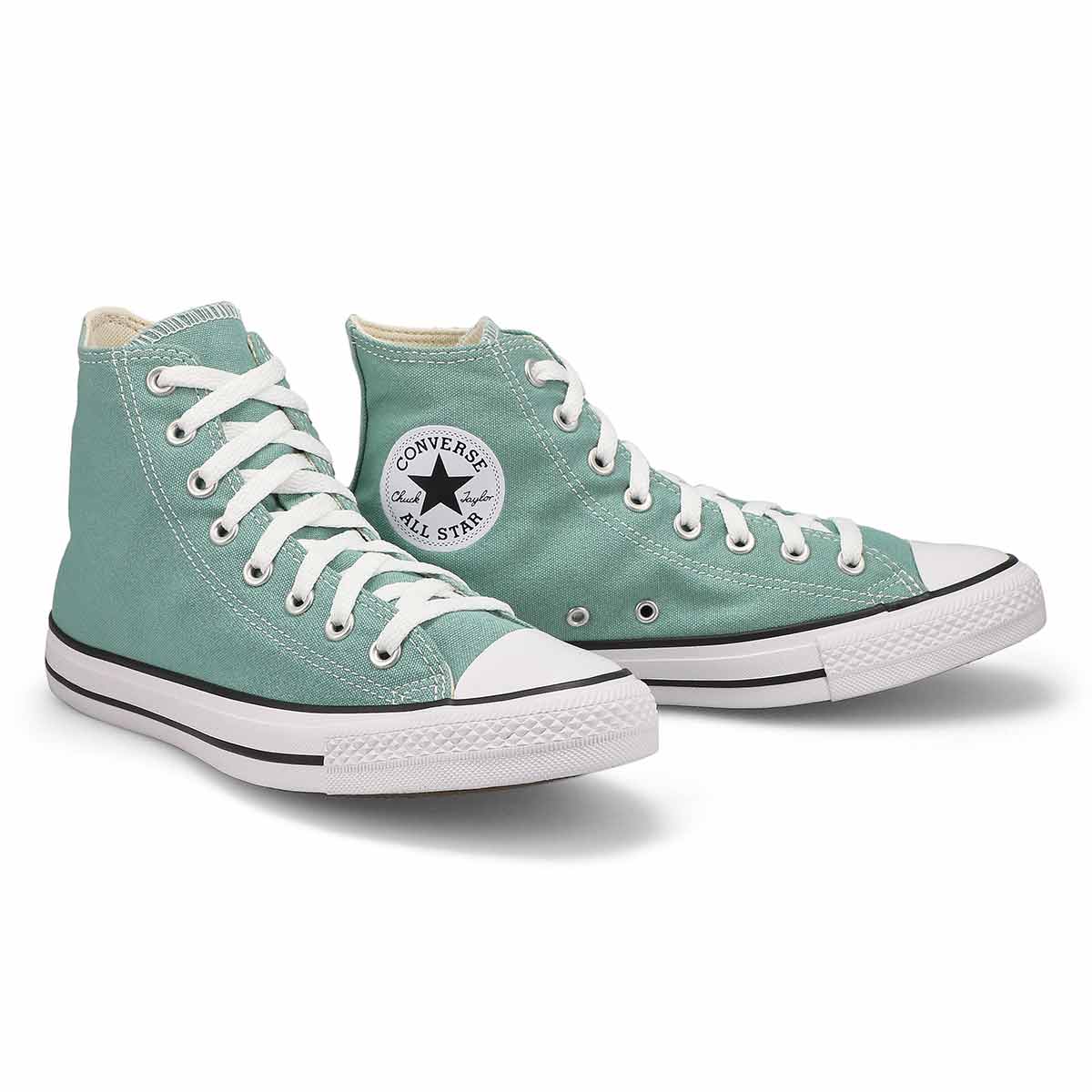 Girls mint converse best sale