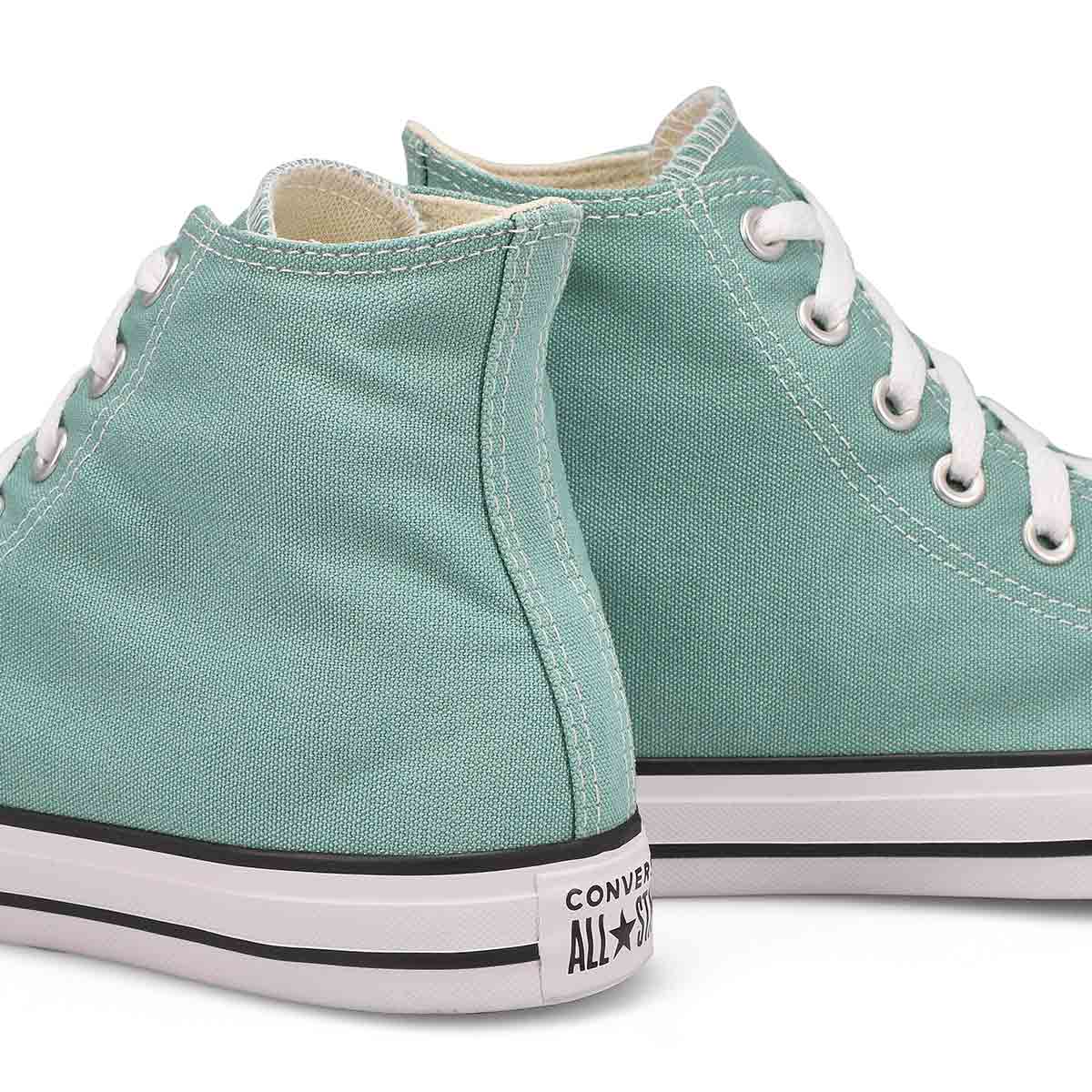 Converse mint 2024 green high tops