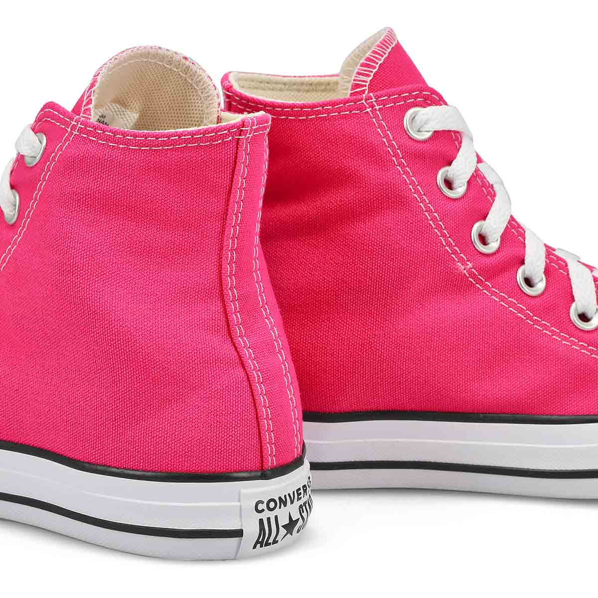 Neon pink high top clearance sneakers