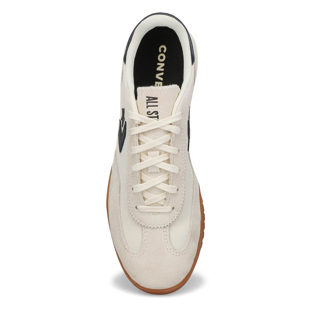 Women's Run Star Trainer Lace Up Sneaker - Egret/Black/Honey