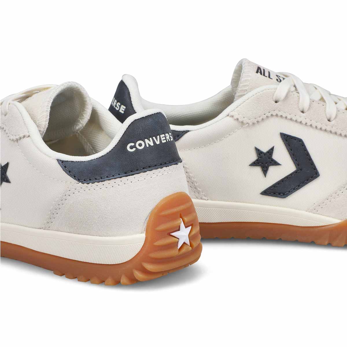 Women's Run Star Trainer Lace Up Sneaker - Egret/Black/Honey