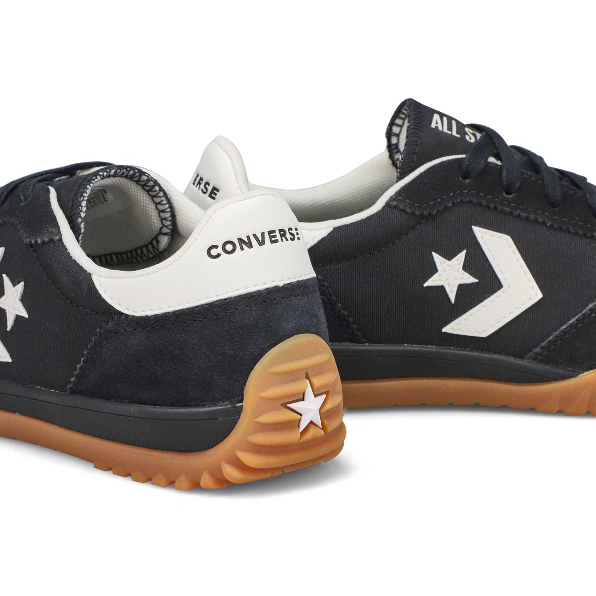 Women's Run Star Trainer Lace Up Sneaker - Black/Egret/Honey