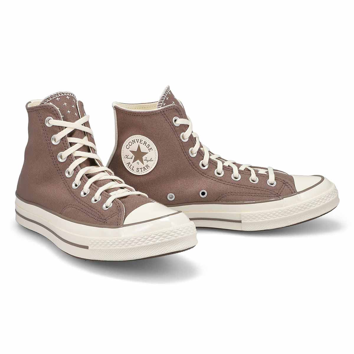 Baskets hautes CHUCK 70 HI TOP, taupe classique/taupe classique/aigrette, hommes