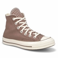 Women's Chuck 70 Hi Top Sneaker - Classic Taupe/Classic Tauple/Egret