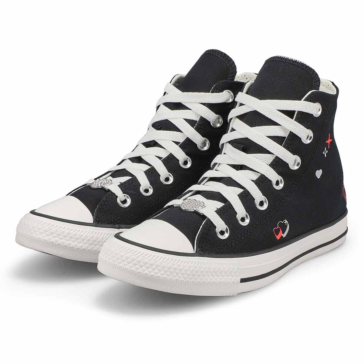 Baskets à tige haute CHUCK TAYLOR ALL STAR BEMY2K, noir/blanc, femmes