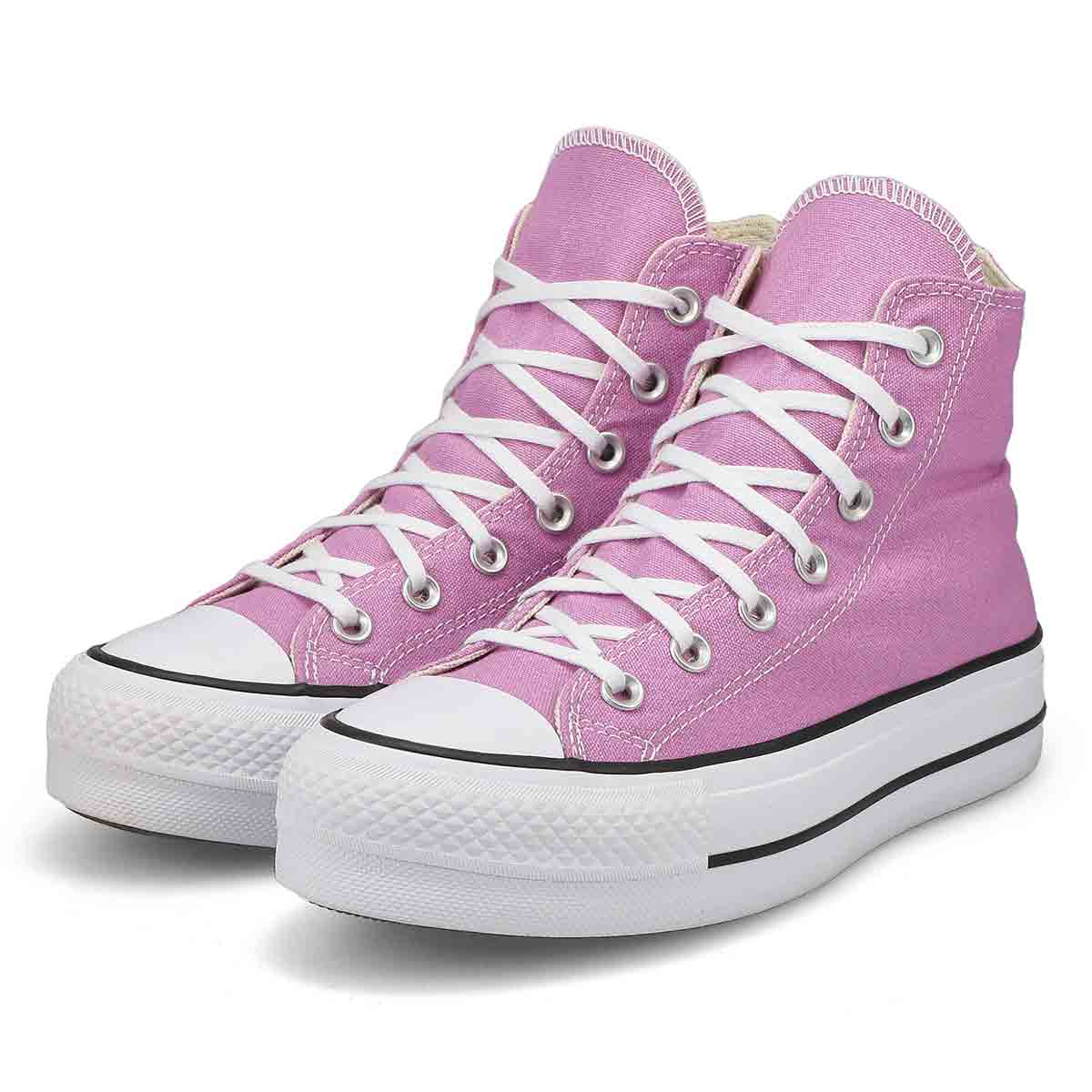 Women's Chuck Taylor All Star Lift Platform Hi Top Sneaker - Classic Amethyst/White/Black