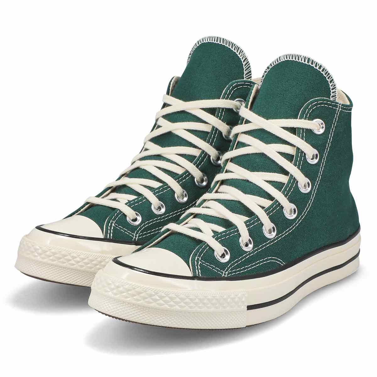 Women's  Chuck 70 Canvas Hi Top Sneaker - Green Envy/Egret/Black