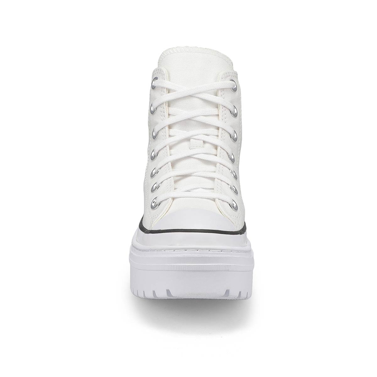 Women's Chuck Taylor All Star Heel Foundation Platform Sneaker - White/Black/Egret