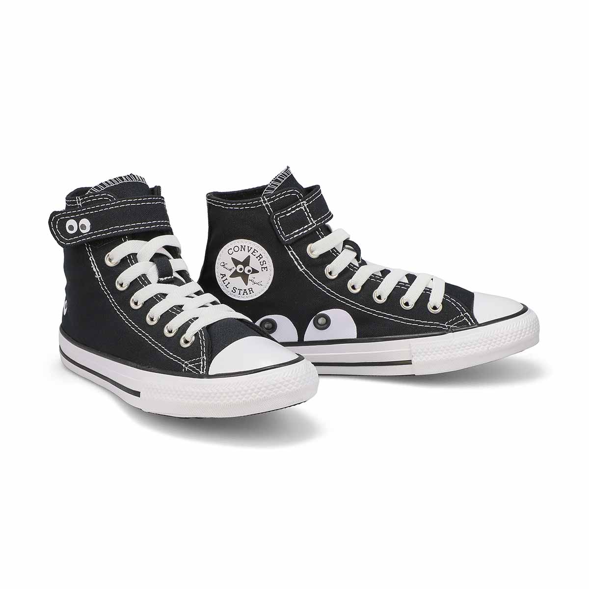 Kids'  Chuck Taylor All Star 1V Sketch Pack Sneaker - Black/White/Black