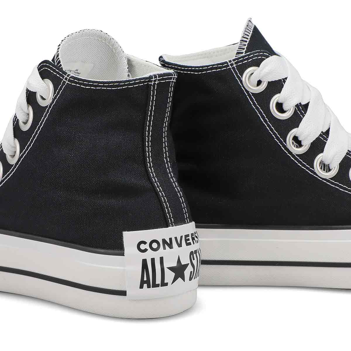 Women's Chuck Taylor All Star Lift Sketch Hi Platform Sneaker - Black/White/White