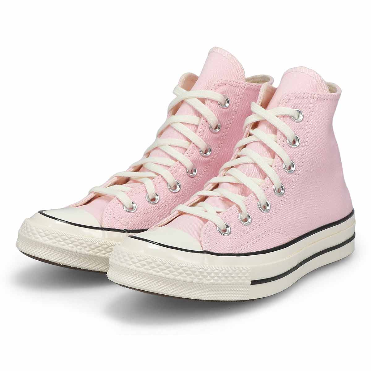 Women's Chuck 70 Hi Top Sneaker - Pink Frosting/Egret/Black