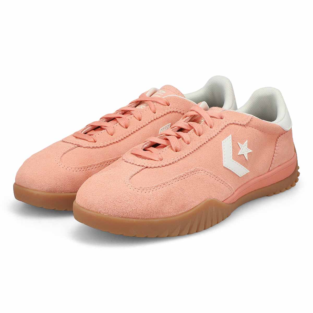 Woemn's Run Star Trainer Lace Up Sneaker - Flamingo Fade/Egret/Light Brown