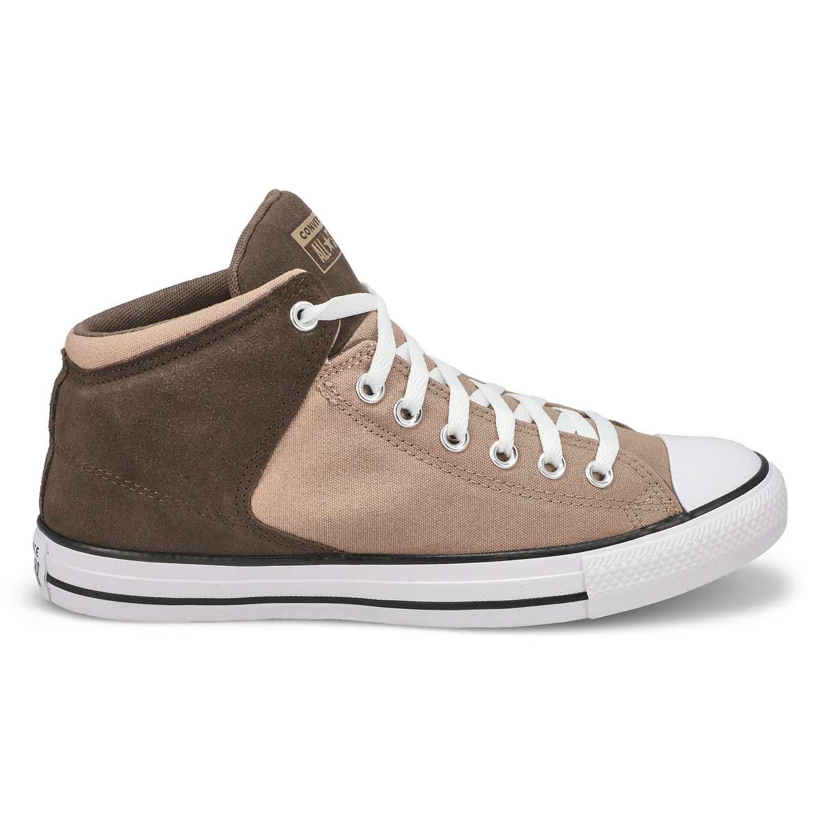 Baskets CHUCK TAYLOR ALL STAR HIGH STREET MID, cargo vintage/truffe/blanc, hommes