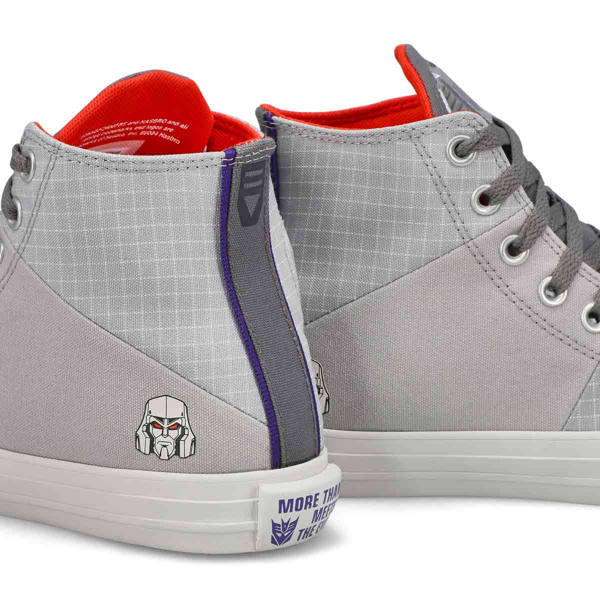 Baskets hautes CHUCK TAYLOR ALL STAR MEGATRON, noir/gris/violet, femmes