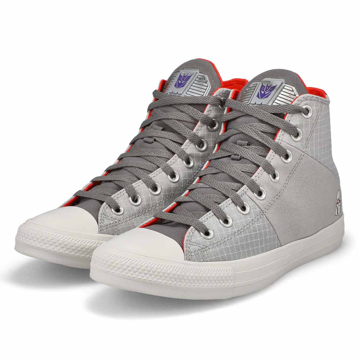 Baskets hautes CHUCK TAYLOR ALL STAR MEGATRON, noir/gris/violet, hommes