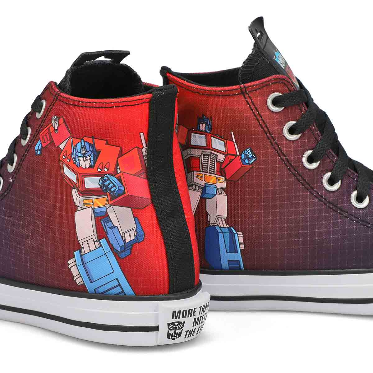 Baskets hautes CHUCK TAYLOR ALL STAR OPTIMUS PRIME, noir/rêve fiévreux/blanc, femmes