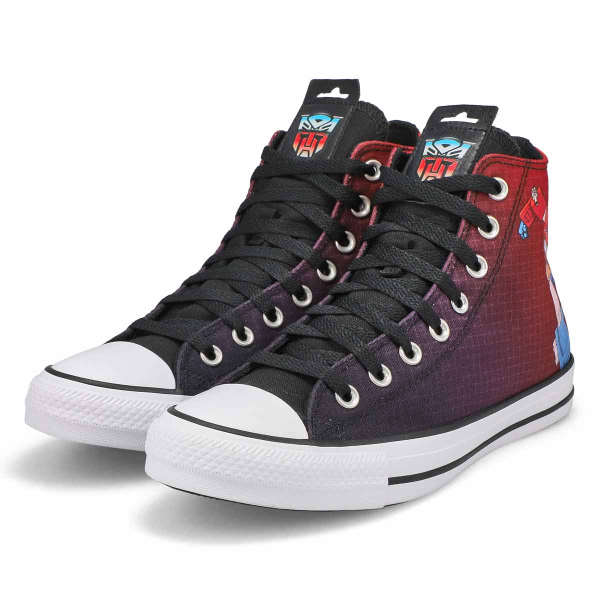 Baskets hautes CHUCK TAYLOR ALL STAR OPTIMUS PRIME, noir/rêve fiévreux/blanc, femmes