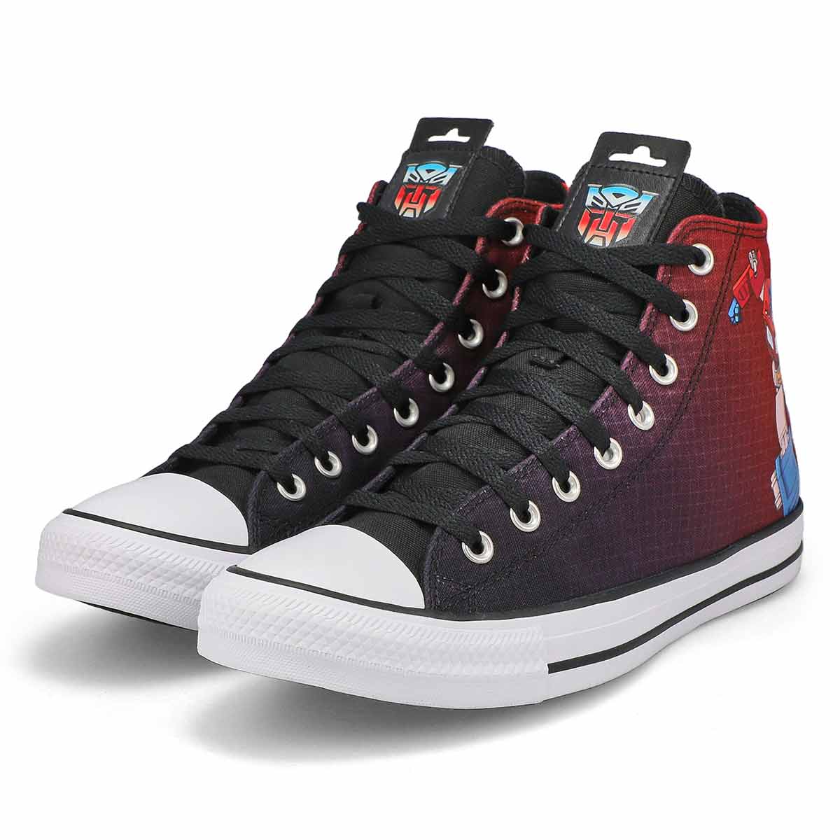 Baskets hautes CHUCK TAYLOR ALL STAR OPTIMUS PRIME, noir/rêve fiévreux/blanc, hommes