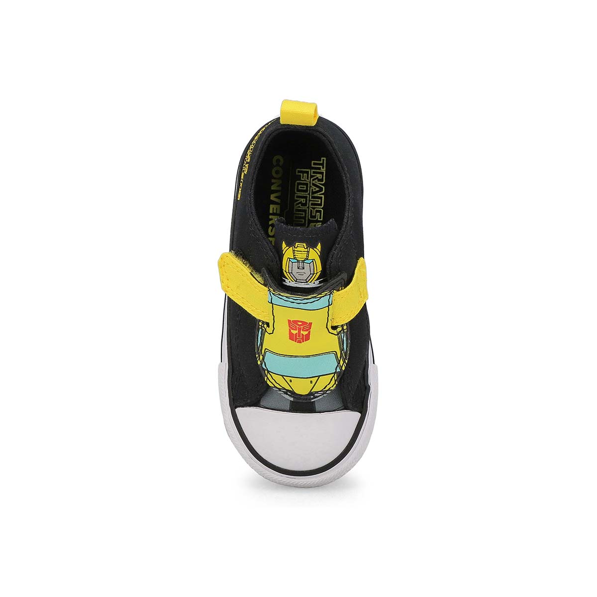 Infant's Chuck Taylor All Star V2 Transformers Canvas Sneaker - Black/Yellow/Red