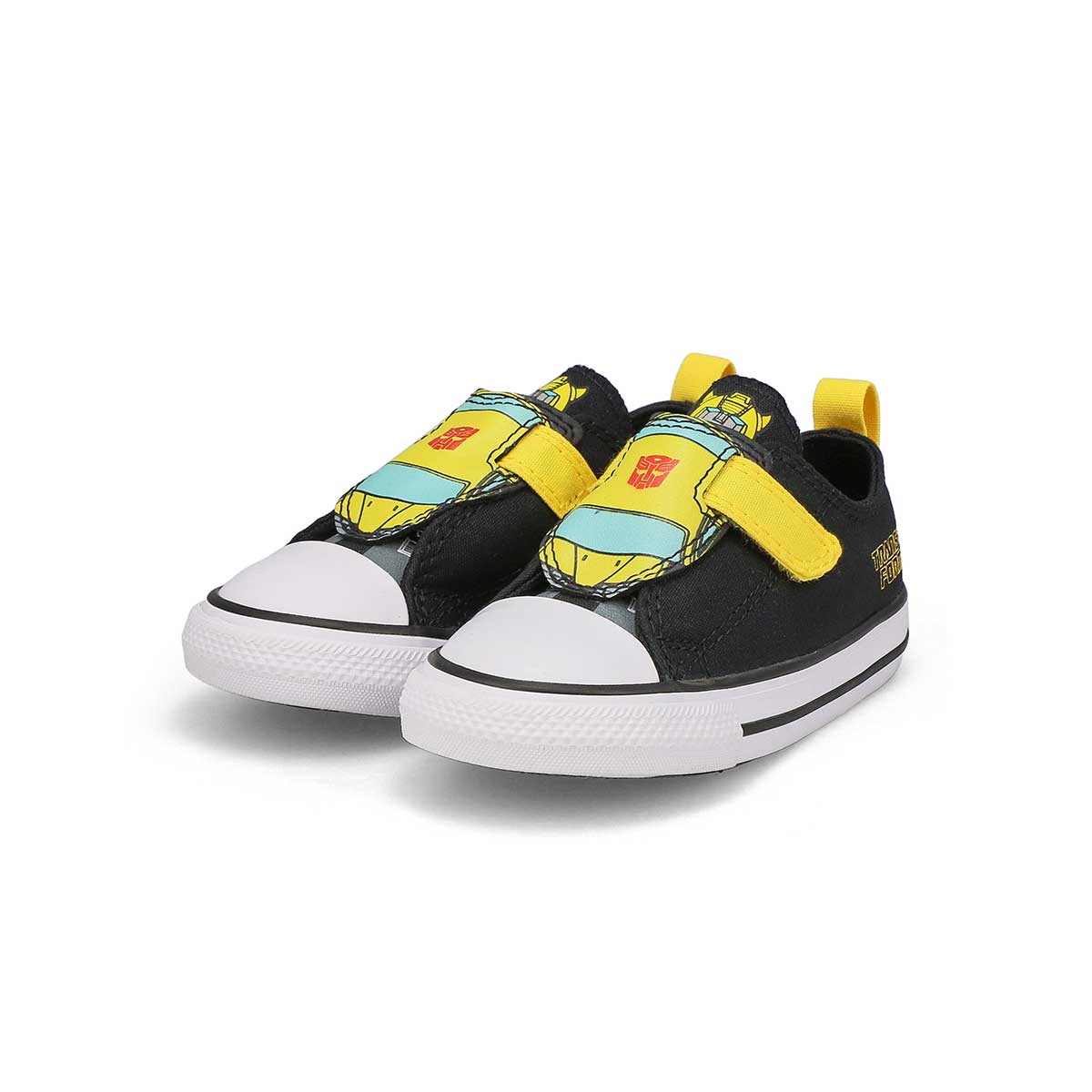 Infant's Chuck Taylor All Star V2 Transformers Canvas Sneaker - Black/Yellow/Red