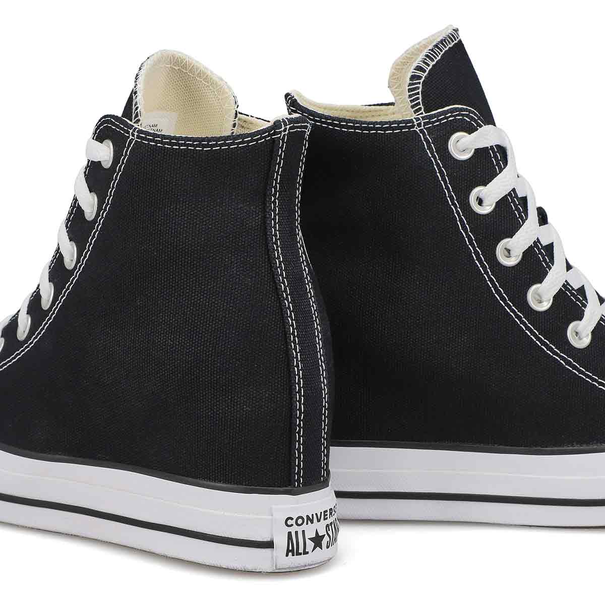 Converse lux wedge black on sale