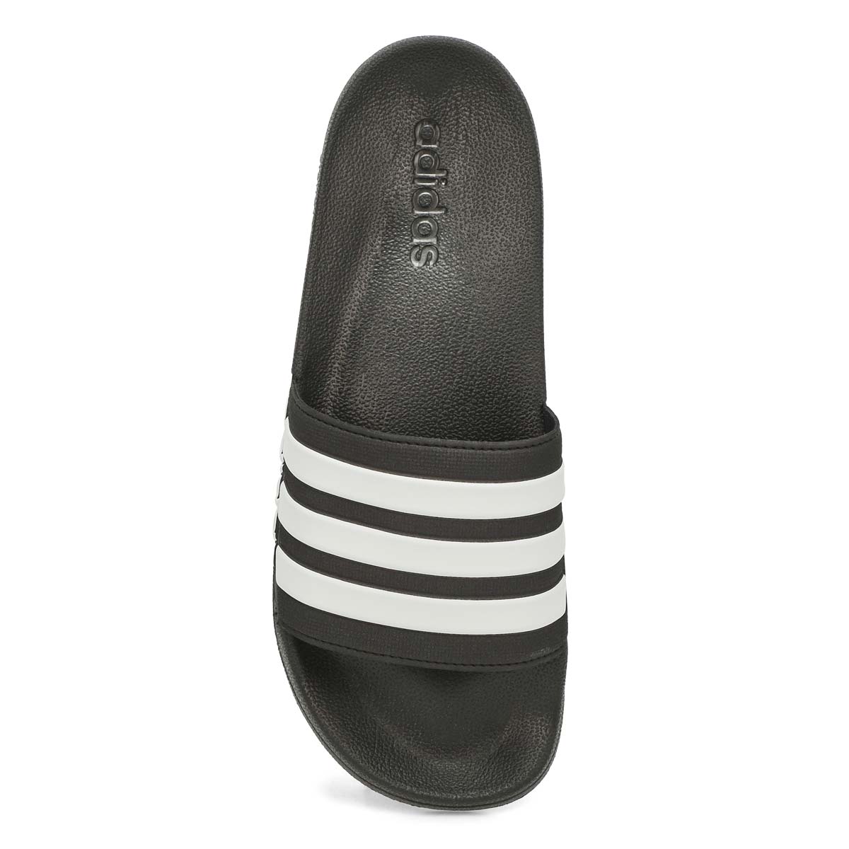 adidas Men's CF Adilette Slide Sandal - Black | SoftMoc.com
