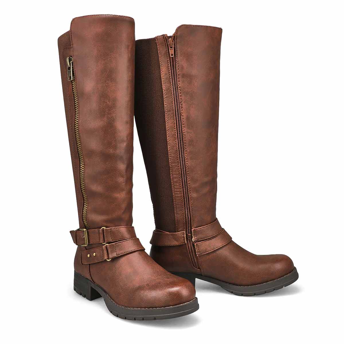 Dark brown riding boots hotsell