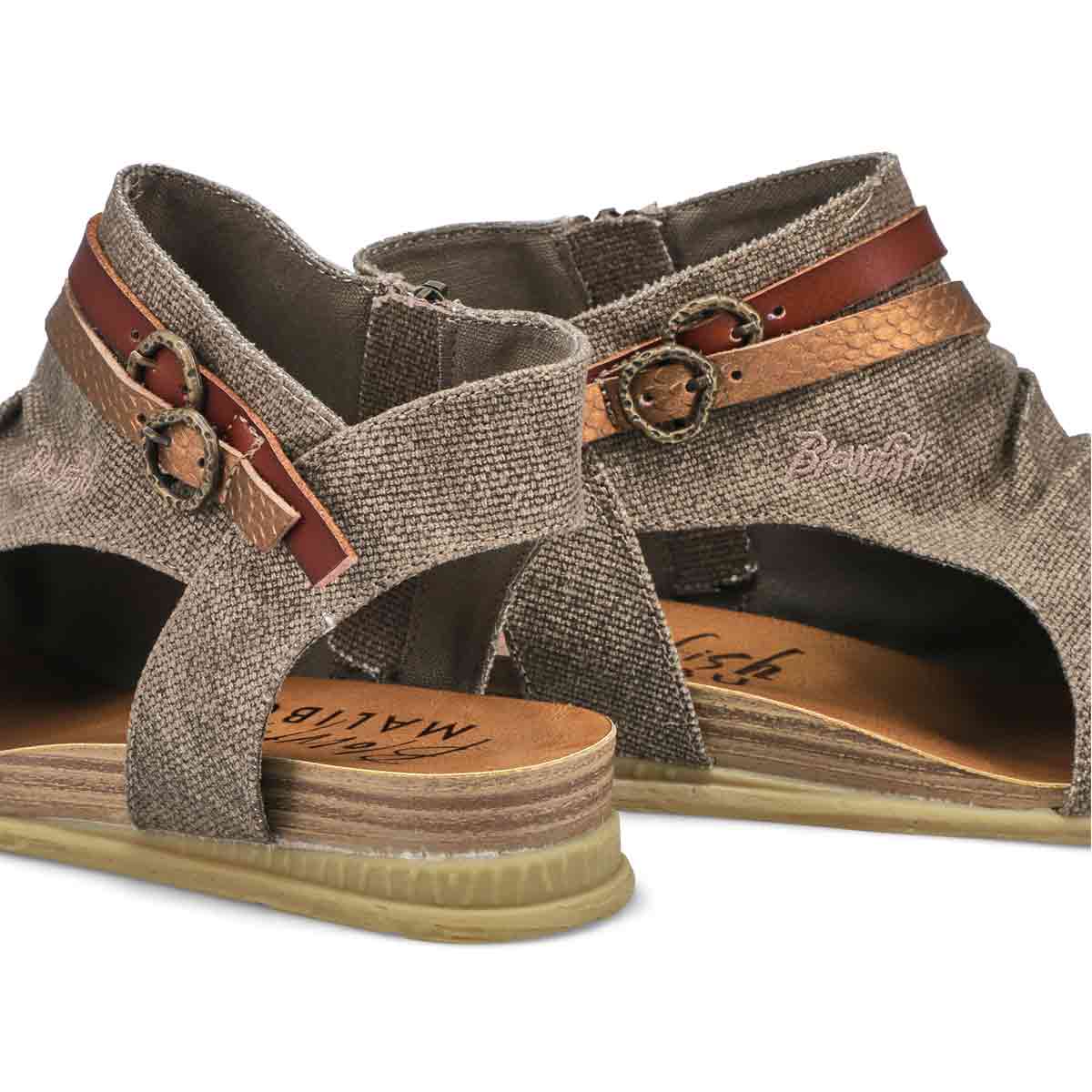 Women's Boxie Casual Sandal - Brown