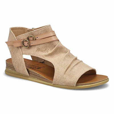 Lds Boxie Casual Sandal - Cashew Rancher