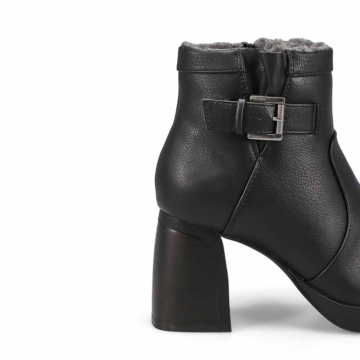 Women's  Bree Platform Buckle Bootie - Black