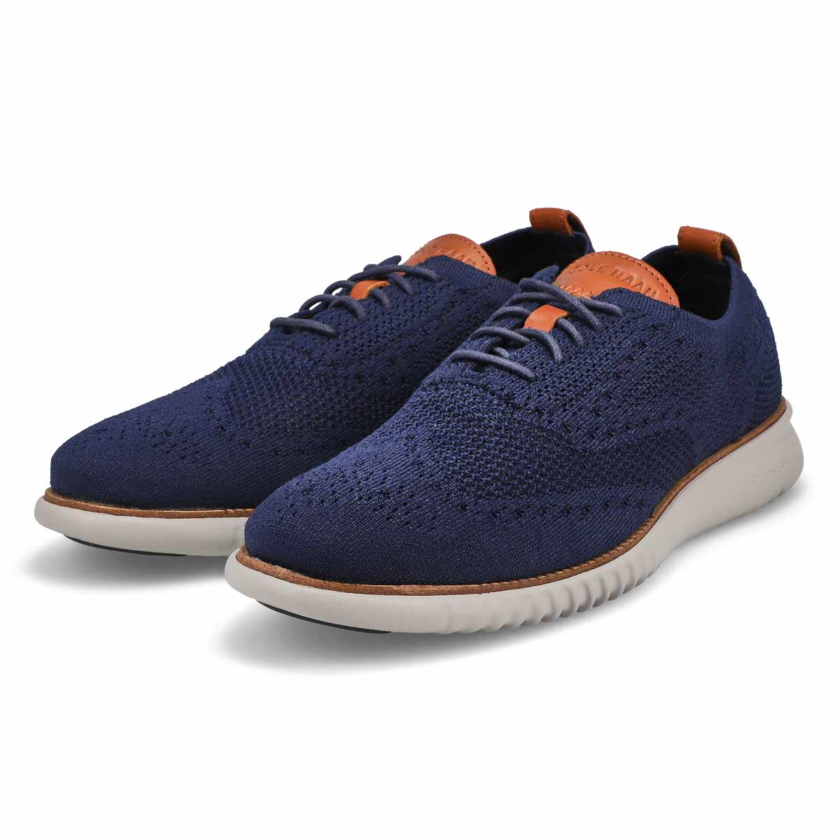 Men's Zero Grand Stitchlite Casual Oxford - Blue/Grey