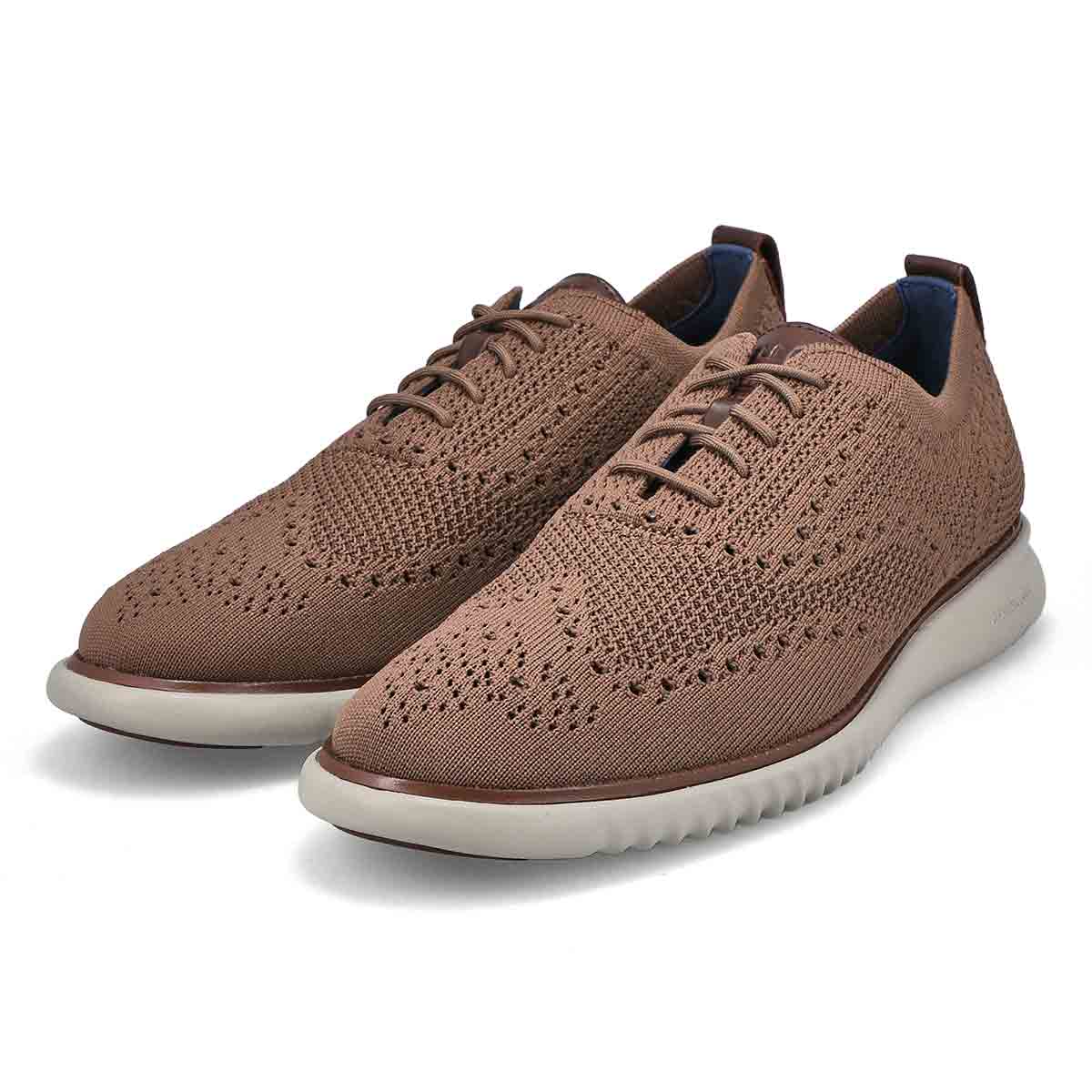 Men's Zero Grand Stitchlite Casual Oxford - Lava/Drizzle