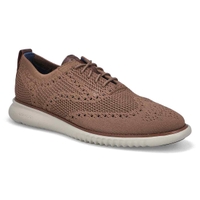 Men's Zero Grand Stitchlite Casual Oxford - Lava/Drizzle