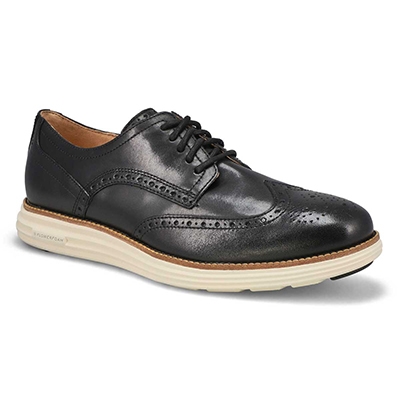 Mns Original Grand Remastered Wingtip Casual Oxford - Black/Ivory