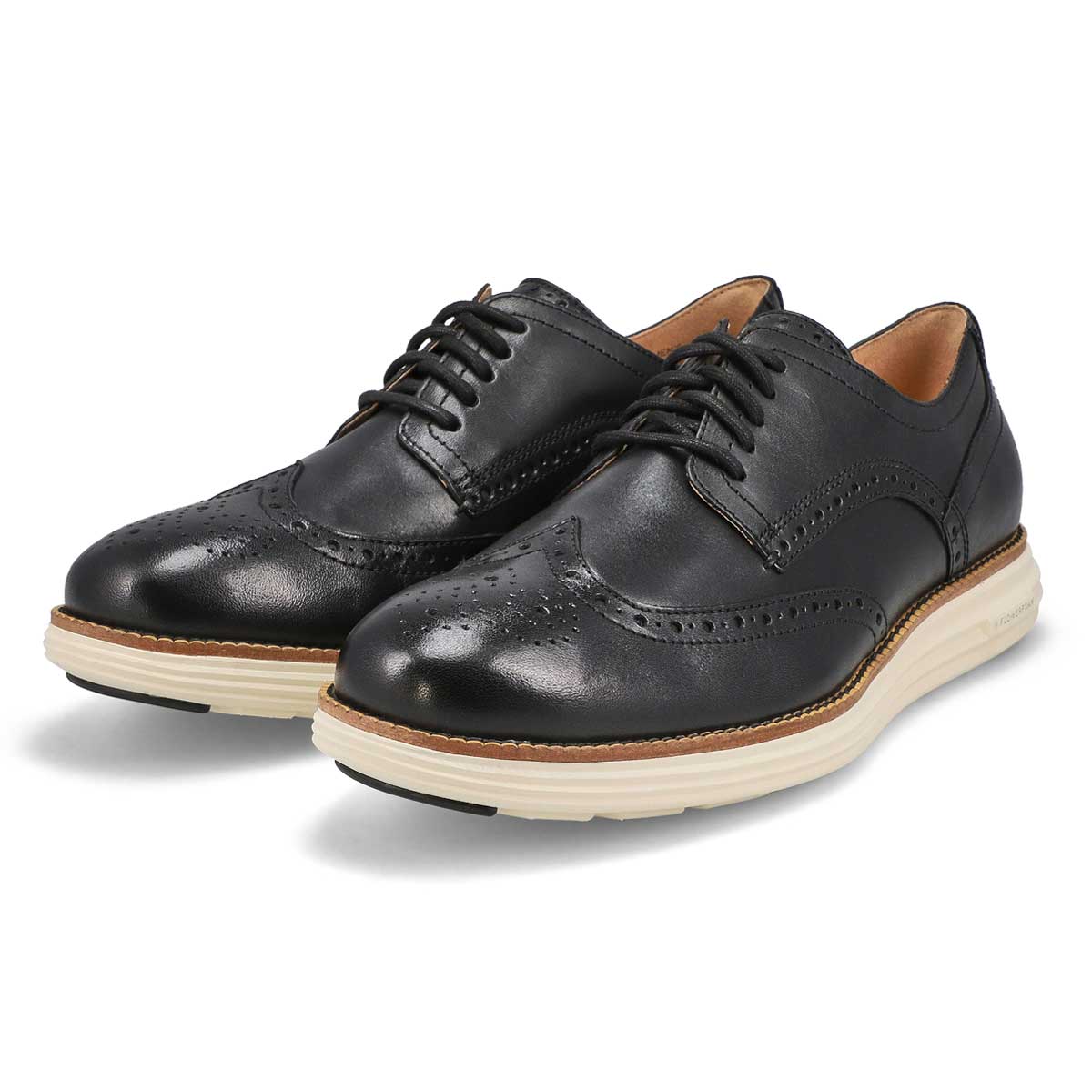 Men's Original Grand Remastered Wingtip Casual Oxford - Black/Ivory