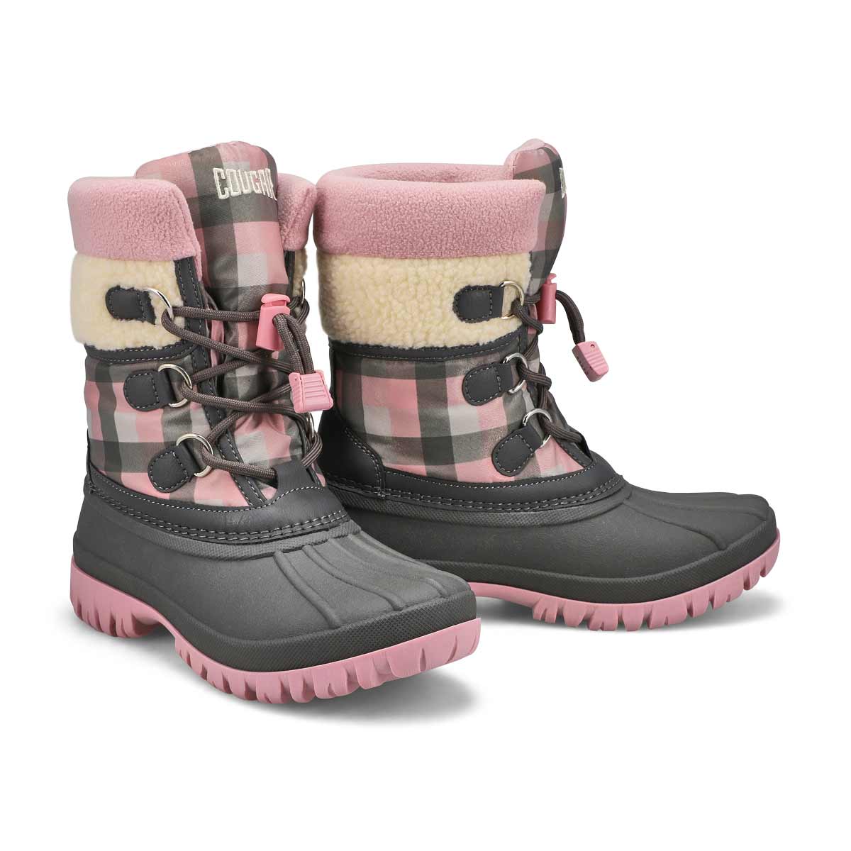 Girls' Caitlin Waterproof Winter Boot - Charcoal