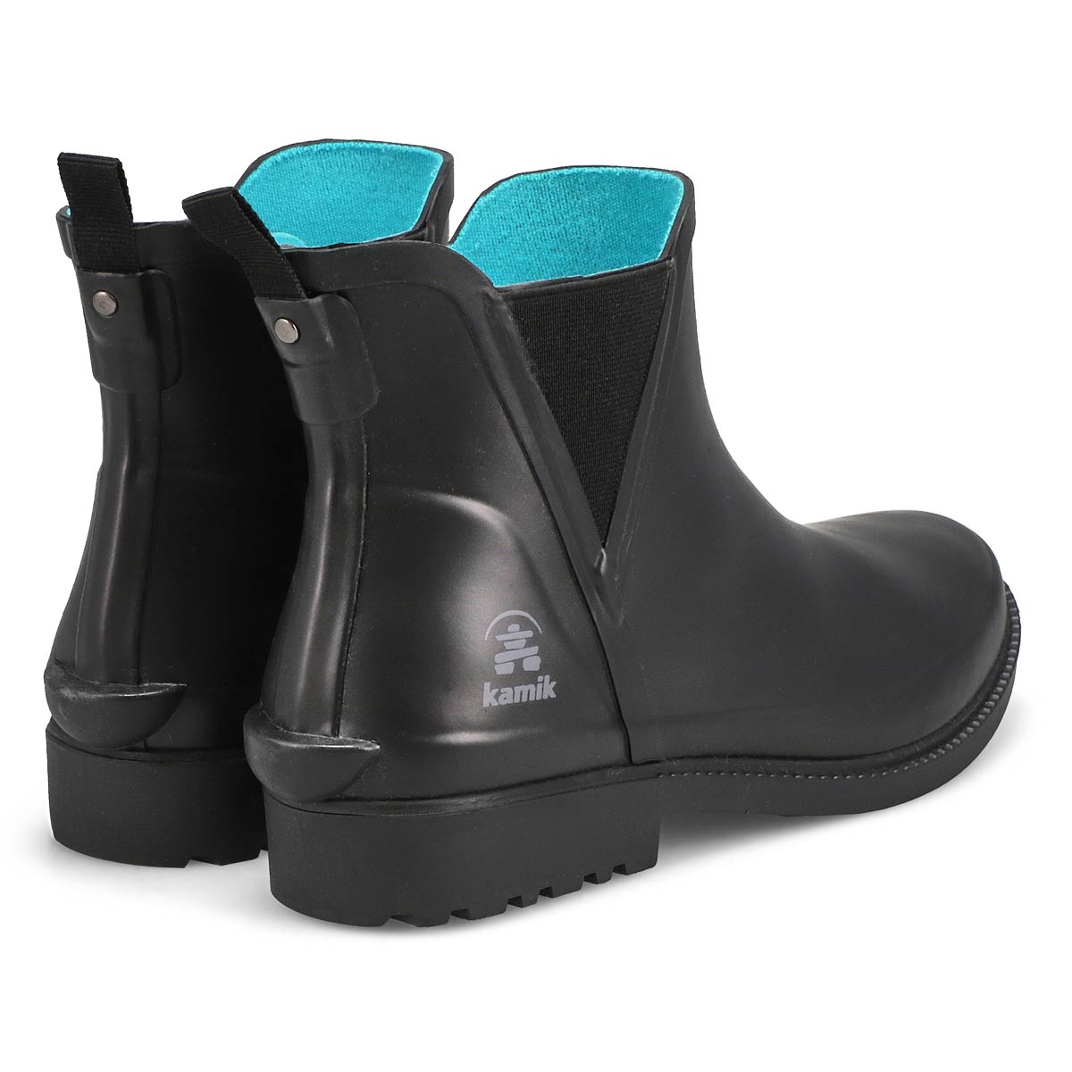 Kamik Chloe Lo Rain Boots Women s 7 Black