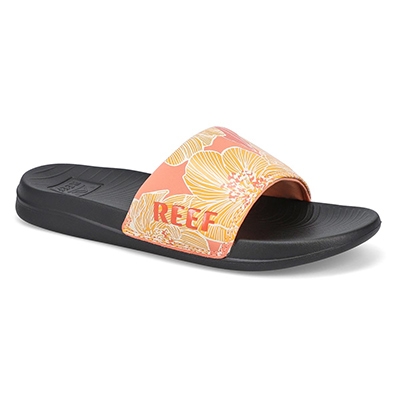 Lds Reef One Slide Sandal - Saffron Blossom