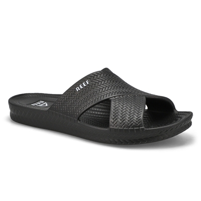 Reef Women's Water X Slide Sandal - Black | SoftMoc.com