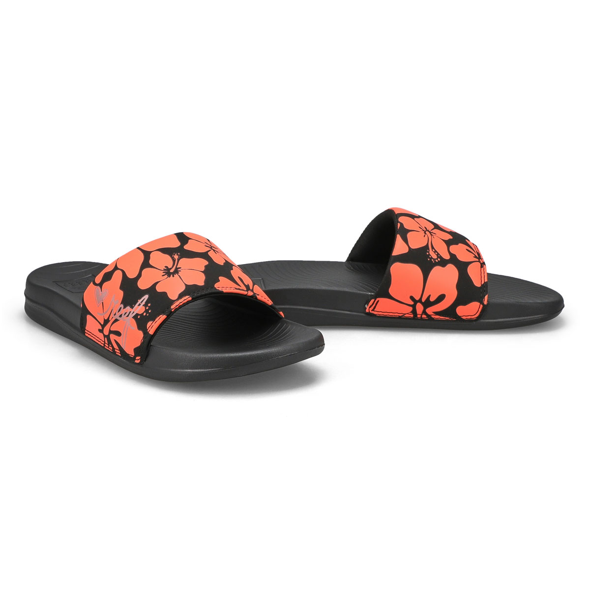 Women's Reef One Slide - Hibiscus